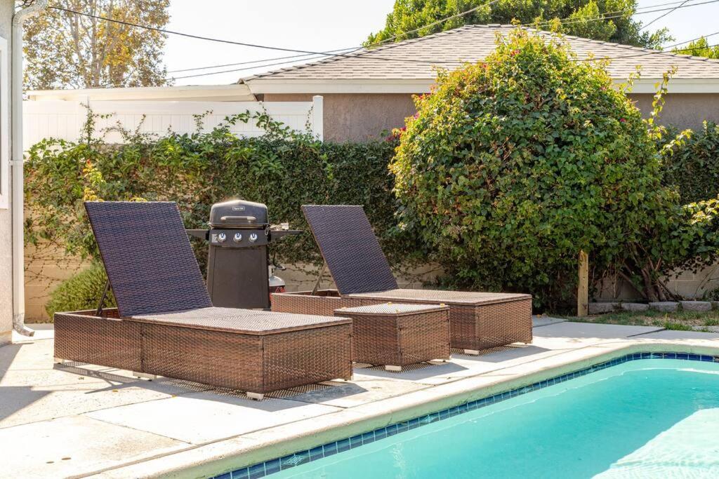 Newly Furnished Pool House Villa Los Angeles Luaran gambar